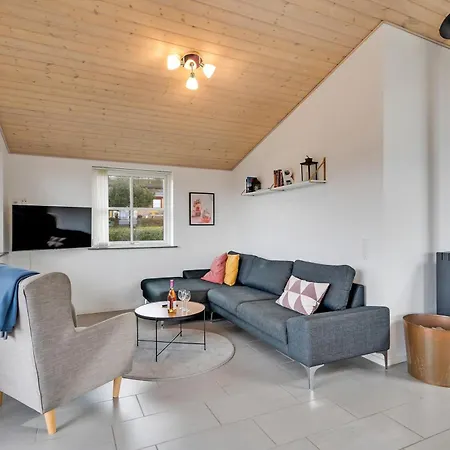 Stylish At Folle With Sea Glimpse And Spacious Terraces Feriehus